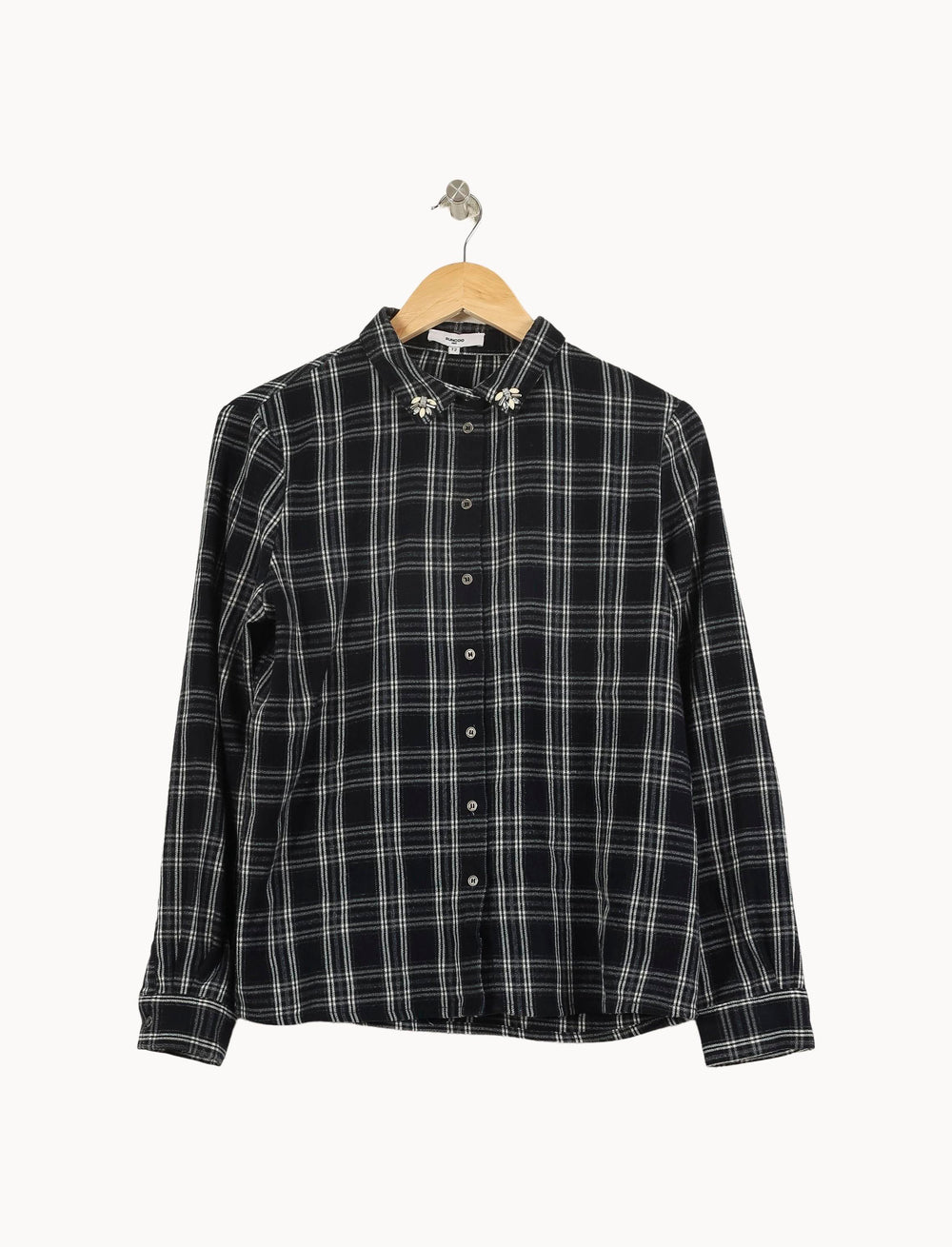 Chemise Noir et Blanc - Taille M/38 de la marque Suncoo | PARAD37472 - Vendu par Paradigme - Image 2