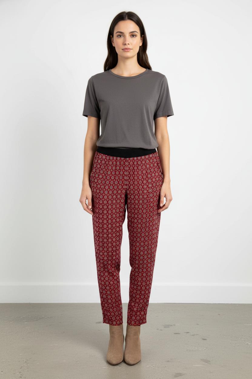 Pantalon Rouge et Noir - Taille M/38 de la marque Stella Forest | PARAD37474 - Vendu par Paradigme - Image 1