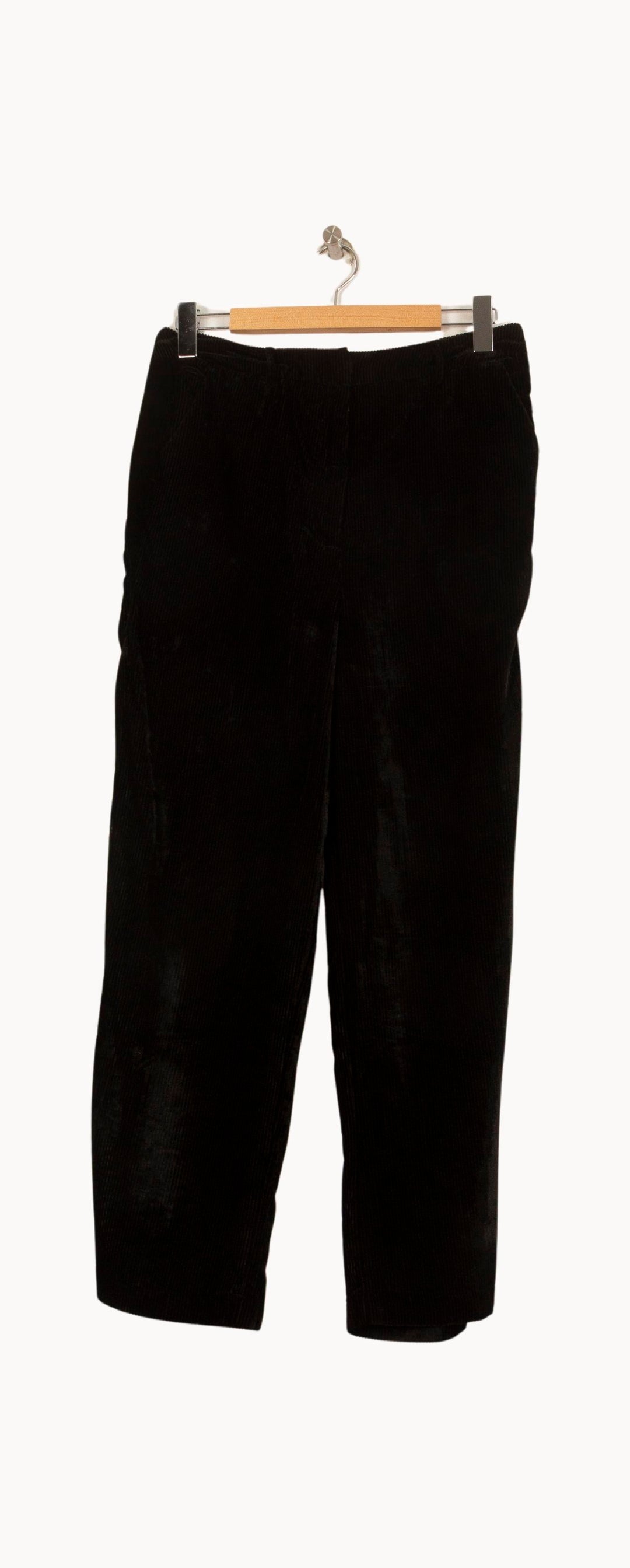 Pantalon Velours Noir - Taille S/36 de la marque The Kooples | PARAD37494 - Vendu par Paradigme - Image 2