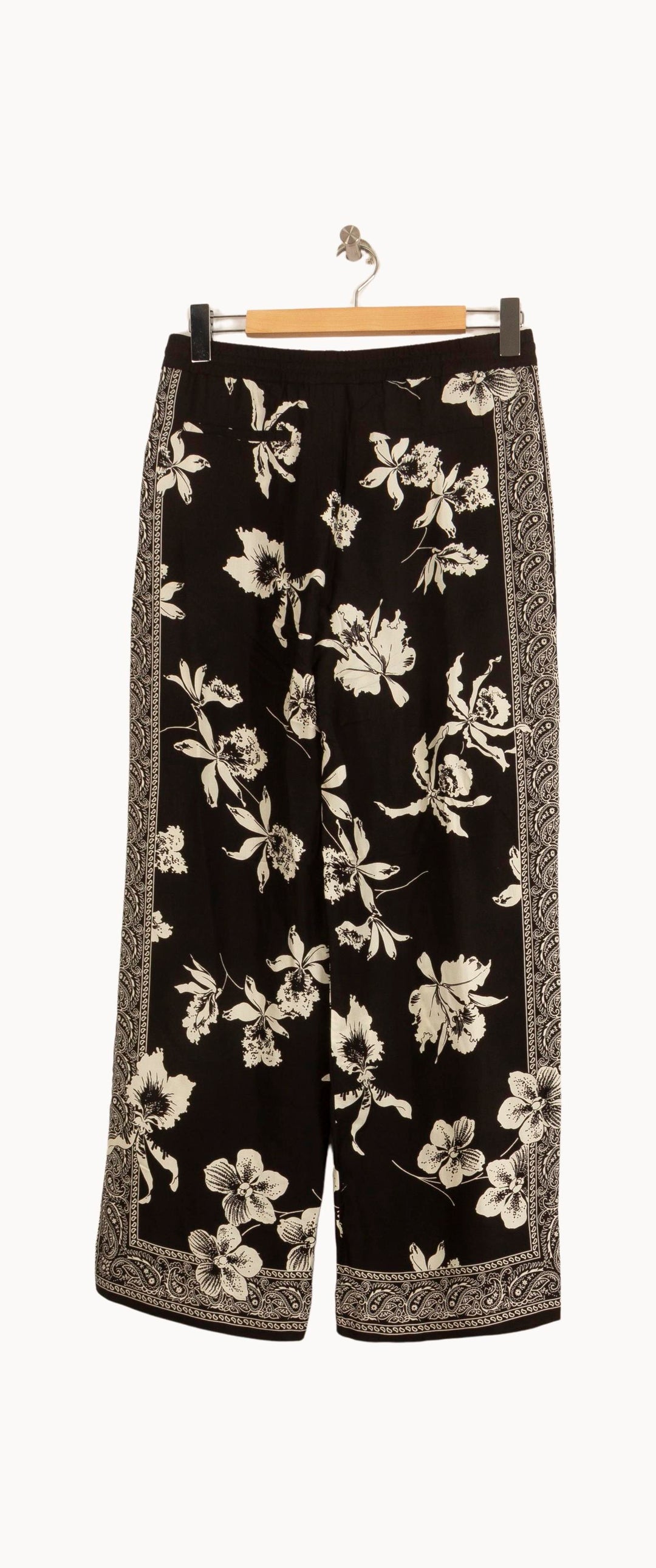 Pantalon Large Noir et Blanc - Taille M/38 de la marque The Kooples | PARAD37496 - Vendu par Paradigme - Image 4