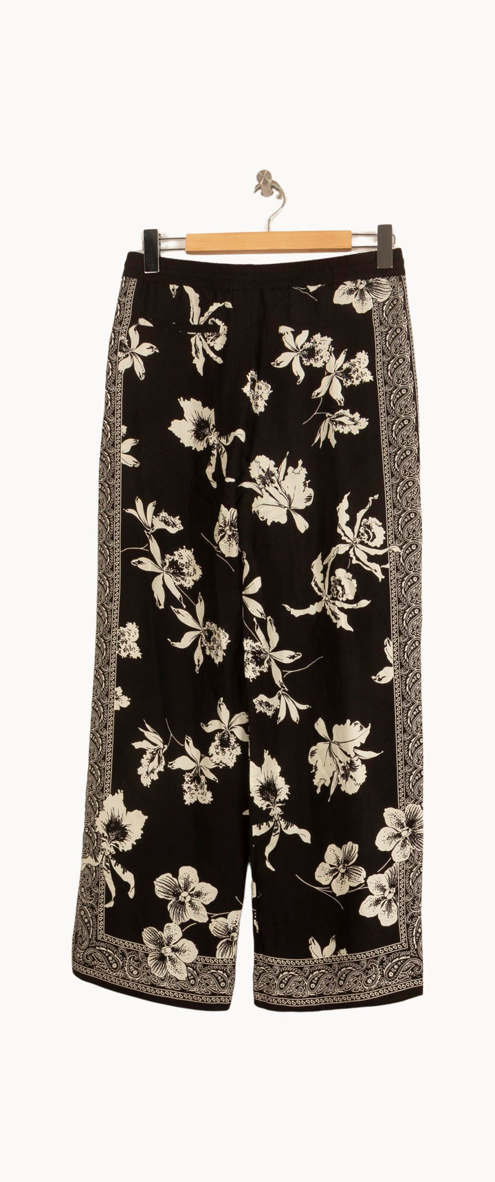 Pantalon Large Noir et Blanc - Taille M/38 de la marque The Kooples | PARAD37496 - Vendu par Paradigme - Image 4