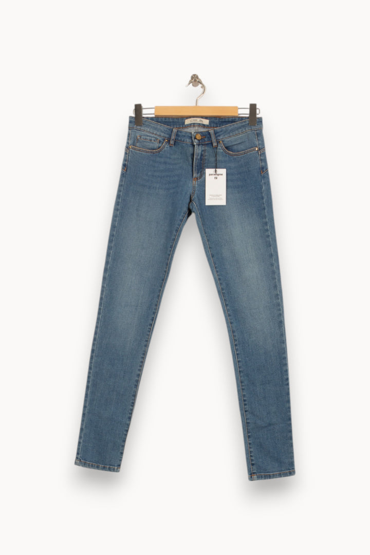 Jean Slim Bleu - Taille S/36 de la marque I.Code | PARAD37497 - Vendu par Paradigme - Image 2