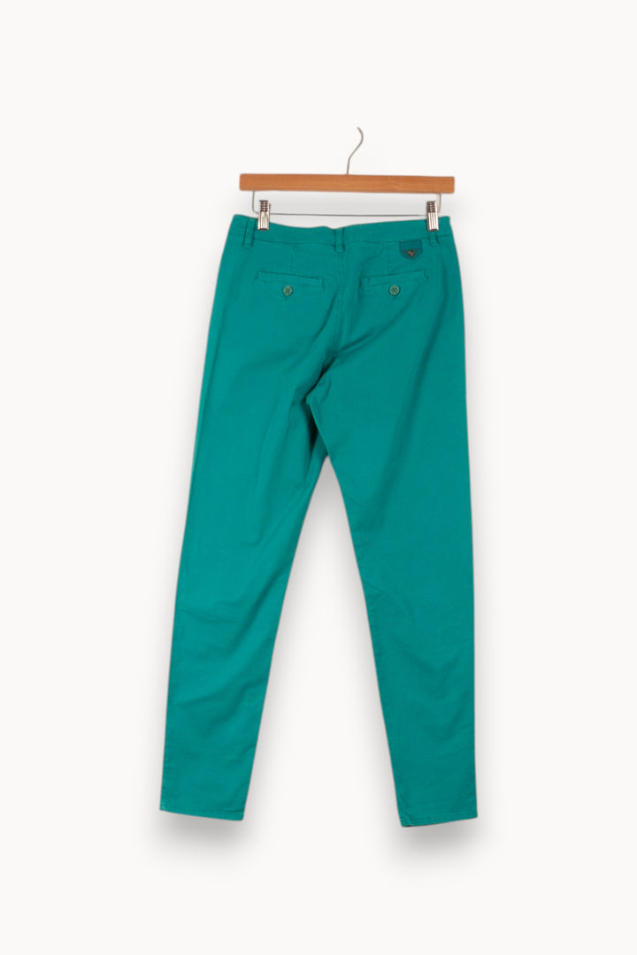 Pantalon Vert - Taille S/36 de la marque IKKS | PARAD37506 - Vendu par Paradigme - Image 4