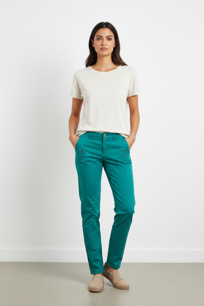 Pantalon Vert - Taille S/36