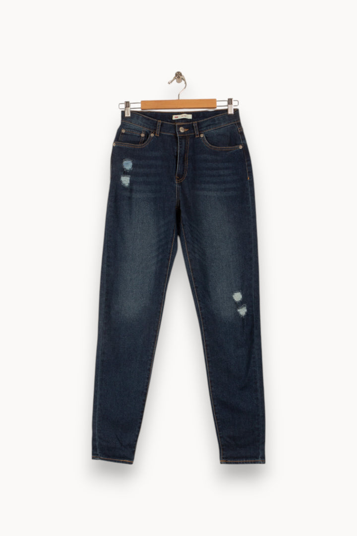 Jean Délavé Bleu - Taille XS/34 de la marque Levi's | PARAD37507 - Vendu par Paradigme - Image 2