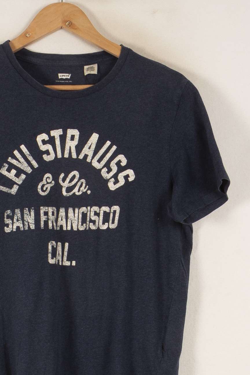 Tee-shirt Bleu - Taille M/38 de la marque Levi's | PARAD37515 - Vendu par Paradigme - Image 3