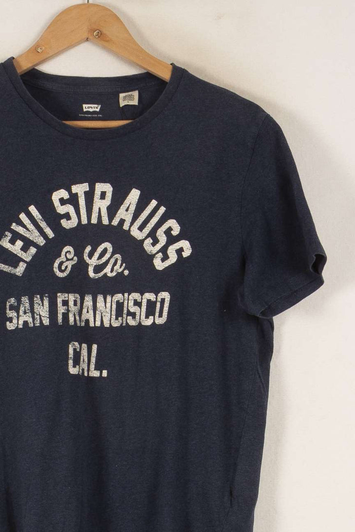 Tee-shirt Bleu - Taille M/38 de la marque Levi's | PARAD37515 - Vendu par Paradigme - Image 3