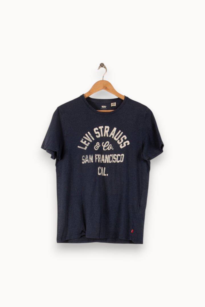 Tee-shirt Bleu - Taille M/38 de la marque Levi's | PARAD37515 - Vendu par Paradigme - Image 2
