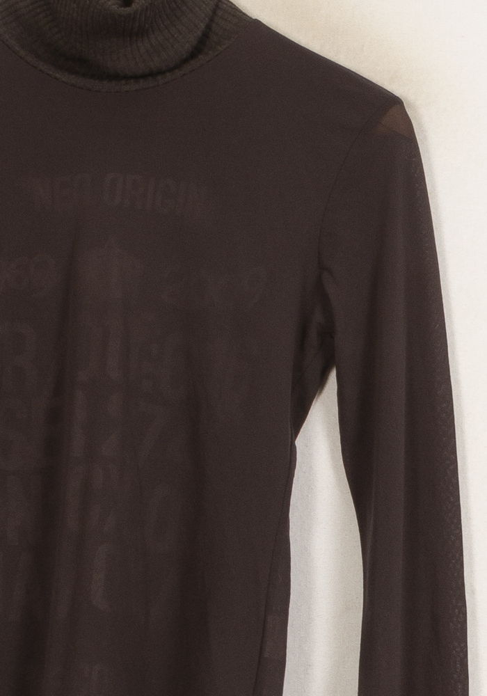Pull Col Roulé Marron - Taille XL/42 de la marque IKKS | PARAD37522 - Vendu par Paradigme - Image 3