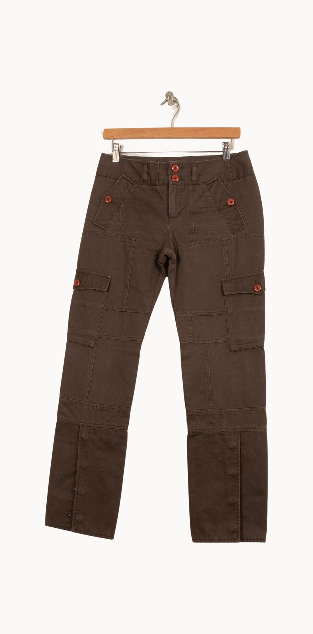 Pantalon Cargo Marron - Taille M/38 de la marque Comptoir des Cotonniers | PARAD37523 - Vendu par Paradigme - Image 2