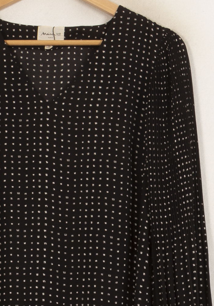 Blouse Noire et Blanche - Taille M/38 de la marque Maison 123 | PARAD37526 - Vendu par Paradigme - Image 3
