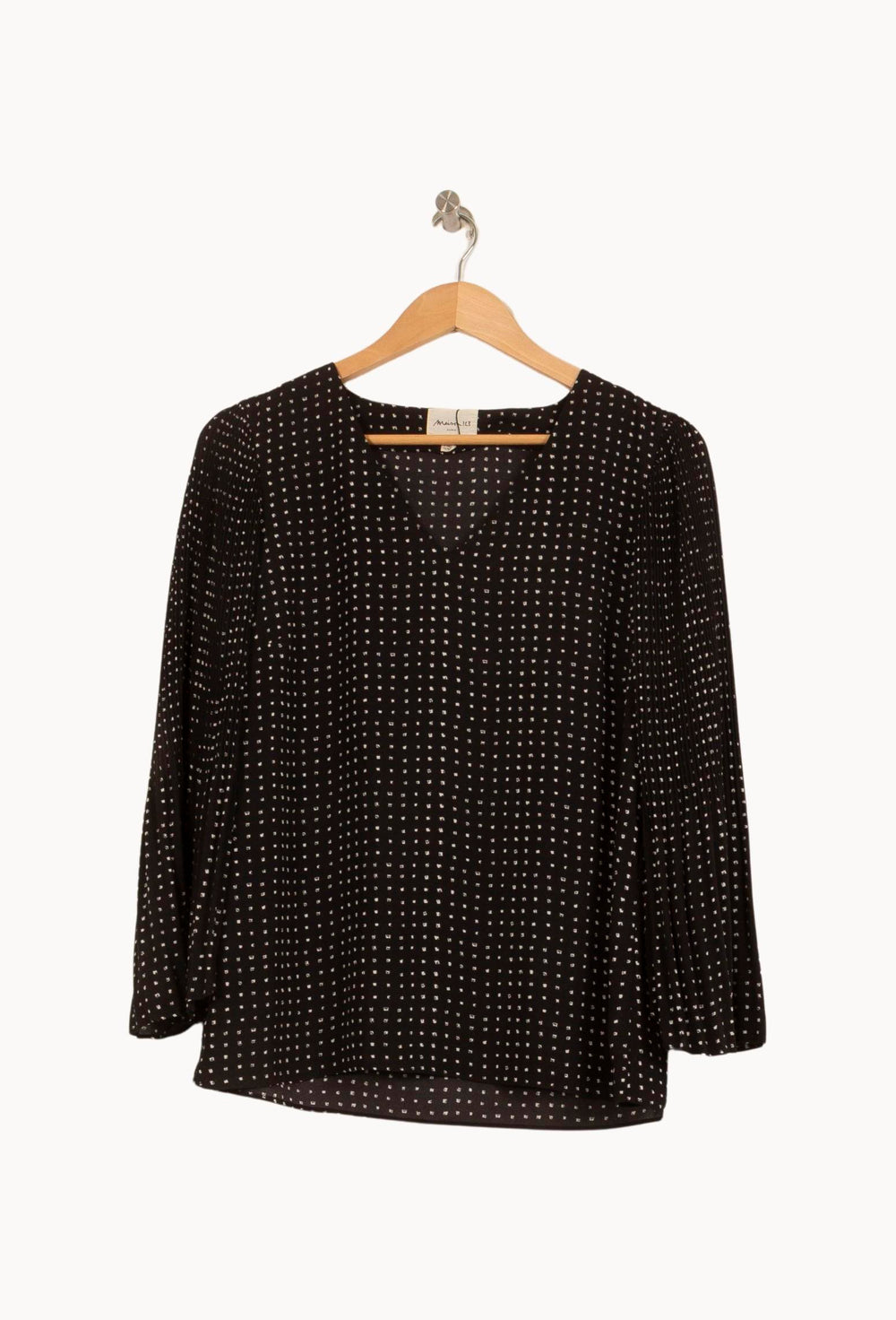 Blouse Noire et Blanche - Taille M/38 de la marque Maison 123 | PARAD37526 - Vendu par Paradigme - Image 2