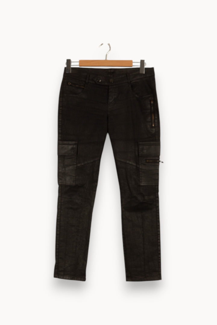 Pantalon Noir - Taille M/38 de la marque IKKS | PARAD37539 - Vendu par Paradigme - Image 1