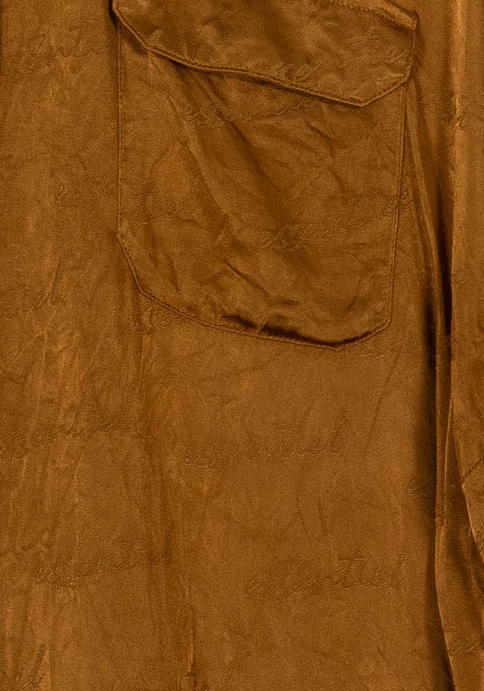 Chemise Marron - Taille L/40 de la marque Essentiel Antwerp | PARAD37557 - Vendu par Paradigme - Image 3
