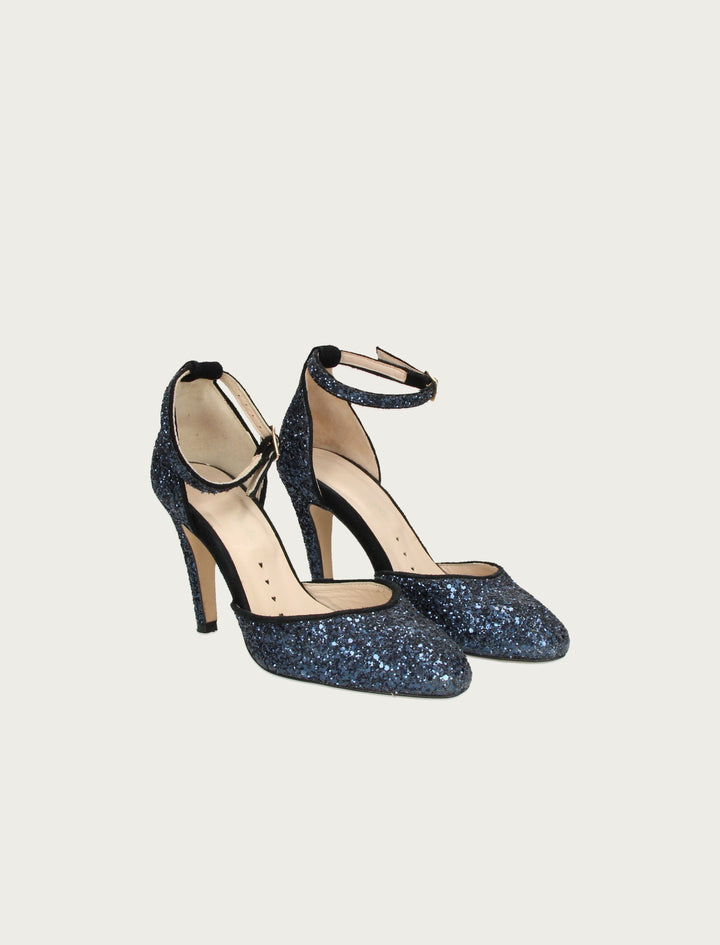 Escarpin Bleu - Taille S/36 de la marque Petite Mendigote | PARAD37561 - Vendu par Paradigme - Image 4