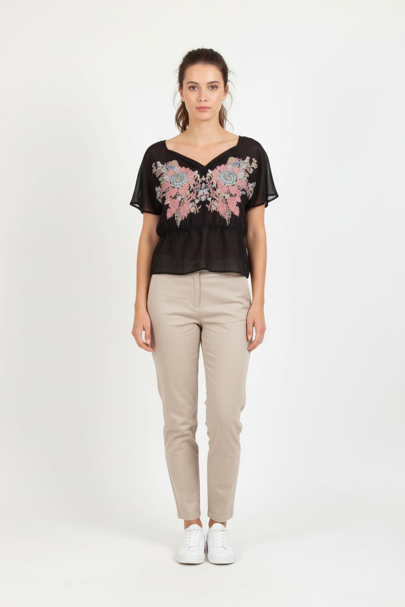 Pull Noir - Taille S/36 de la marque Comptoir des Cotonniers | PARAD37569 - Vendu par Paradigme - Image 1