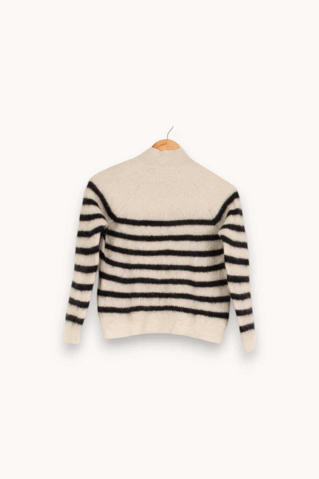 Pull noir et blanc - Taille XS/34 de la marque Sézane | PARAD37575 - Vendu par Paradigme - Image 3