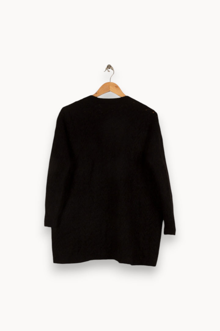 Gilet Noir - Taille S/36 de la marque Sézane | PARAD37580 - Vendu par Paradigme - Image 3