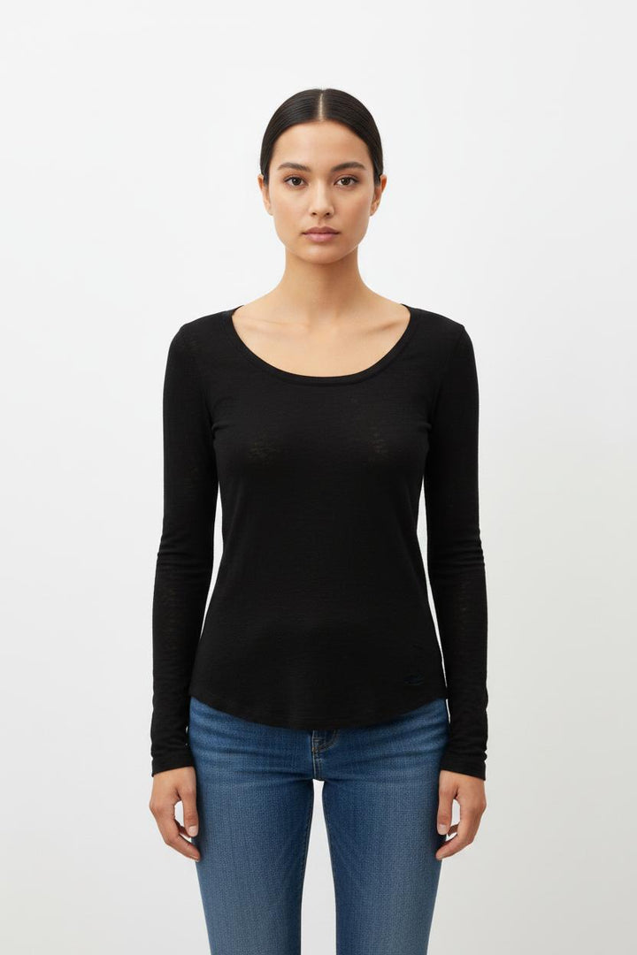 T-shirt Noir - Taille XS/34