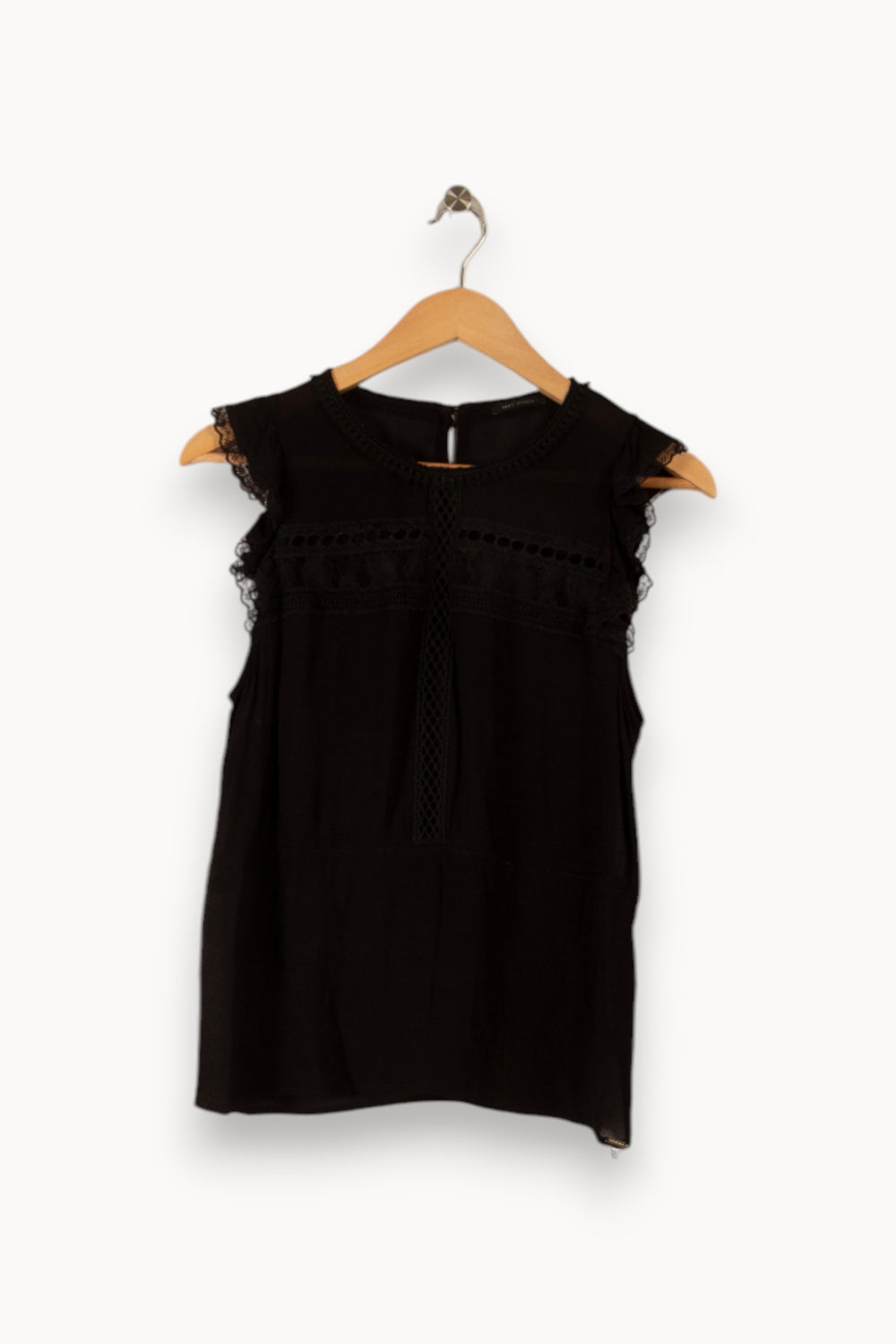 Top Noir - Taille S/36 de la marque IKKS | PARAD37583 - Vendu par Paradigme - Image 1