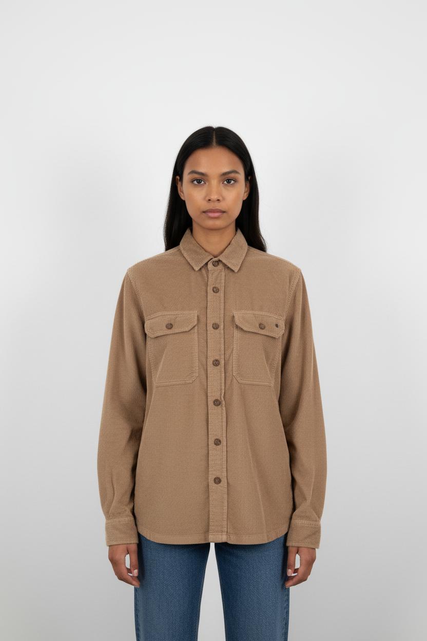 Chemise beige - Taille S/36