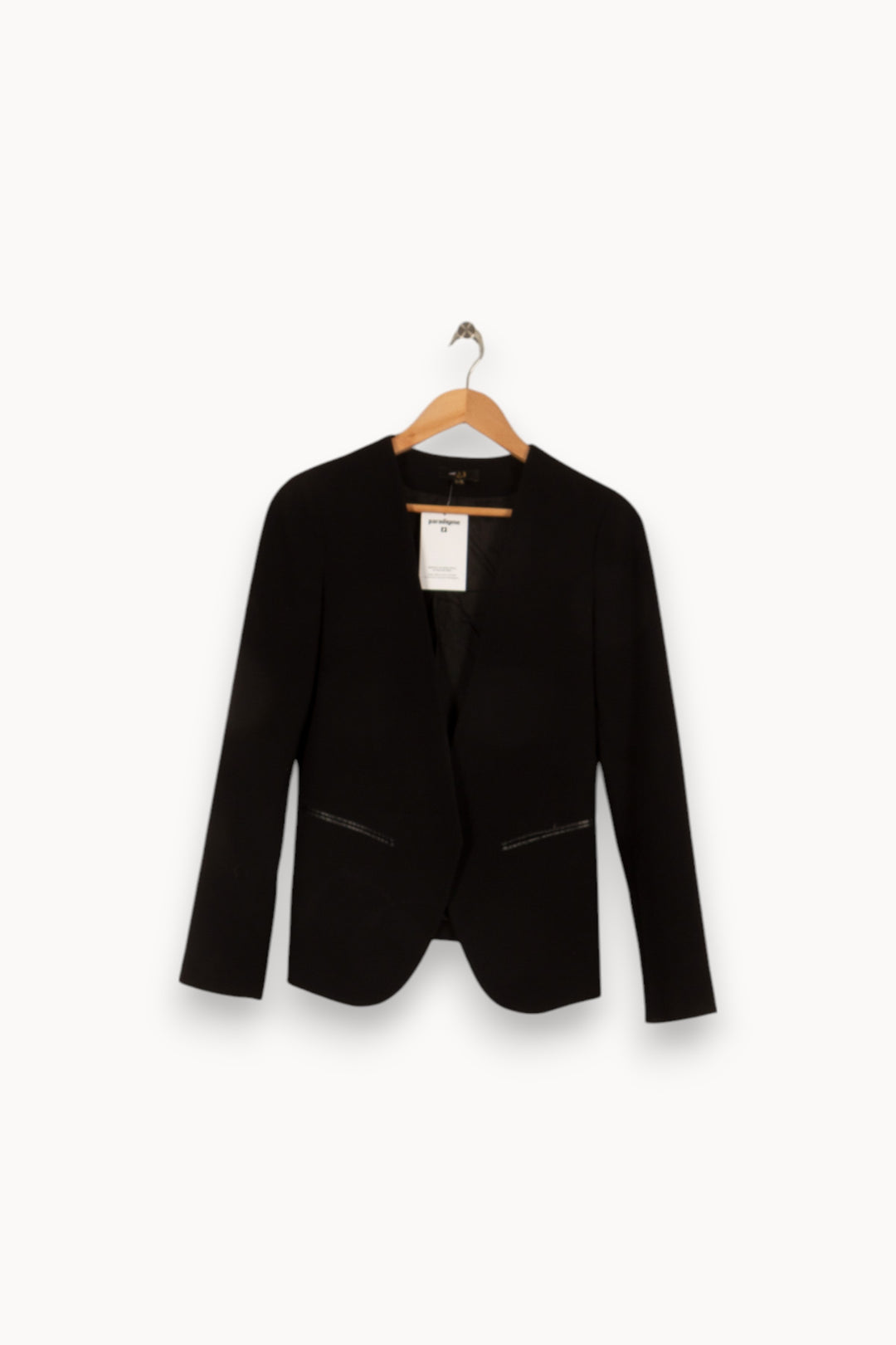 Veste noire - Taille S/36 de la marque Maison 123 | PARAD37590 - Vendu par Paradigme - Image 1