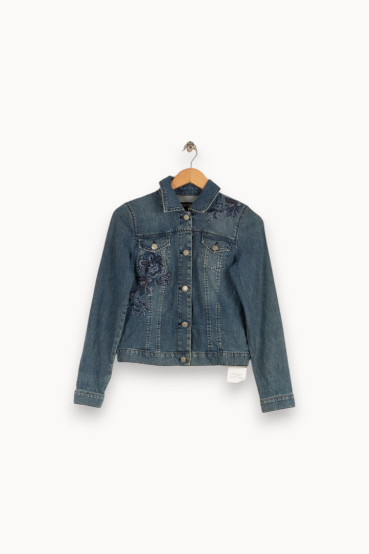 Veste en jean bleu - Taille S/36 de la marque Caroll | PARAD37609 - Vendu par Paradigme - Image 1