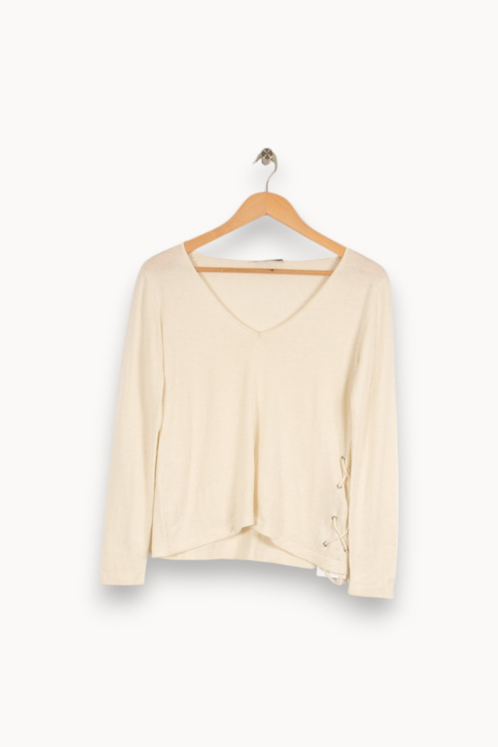 Pull blanc - Taille S/36 de la marque ZAPA | PARAD37610 - Vendu par Paradigme - Image 1