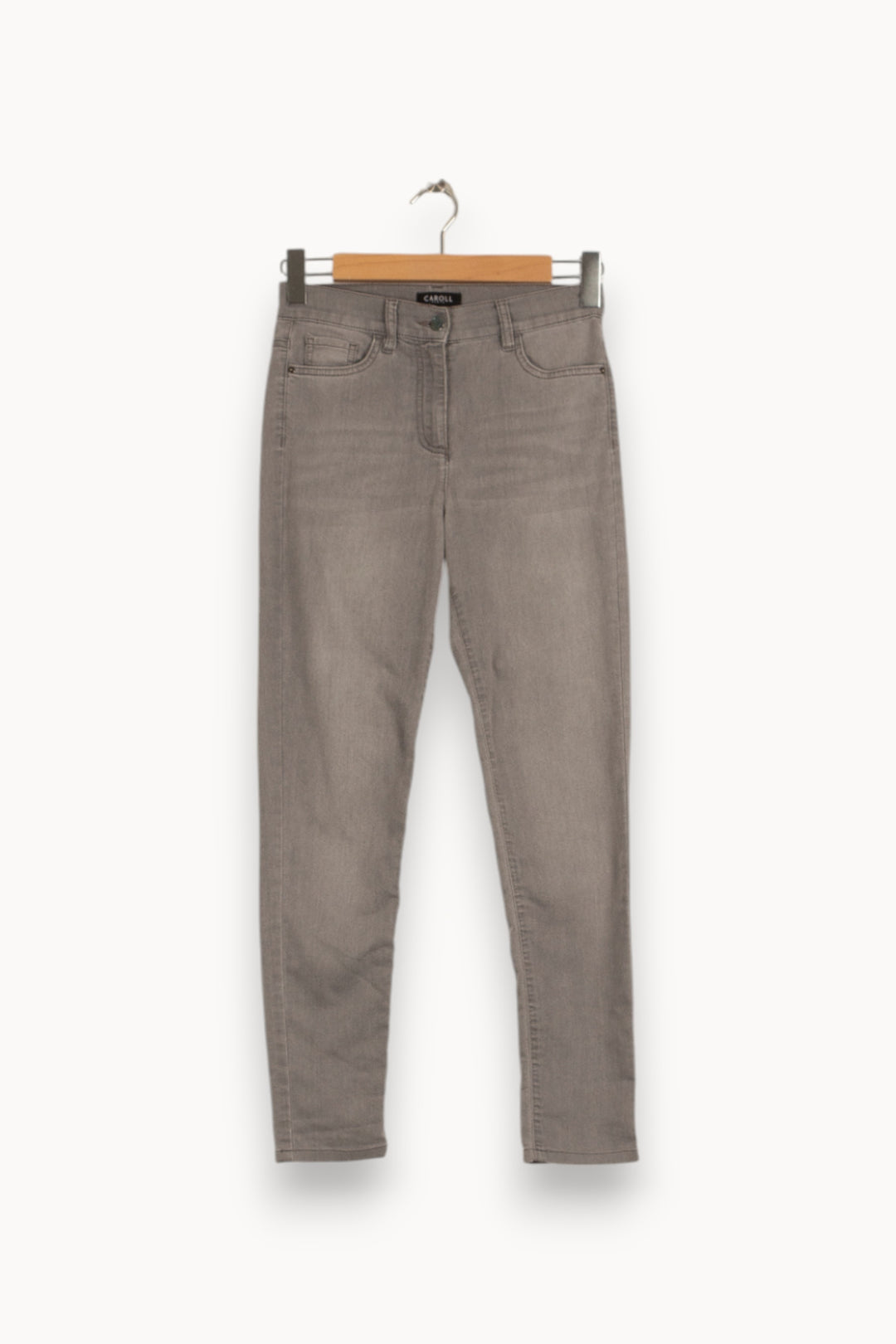 Jean Gris - Taille S/36 de la marque Caroll | PARAD37611 - Vendu par Paradigme - Image 1
