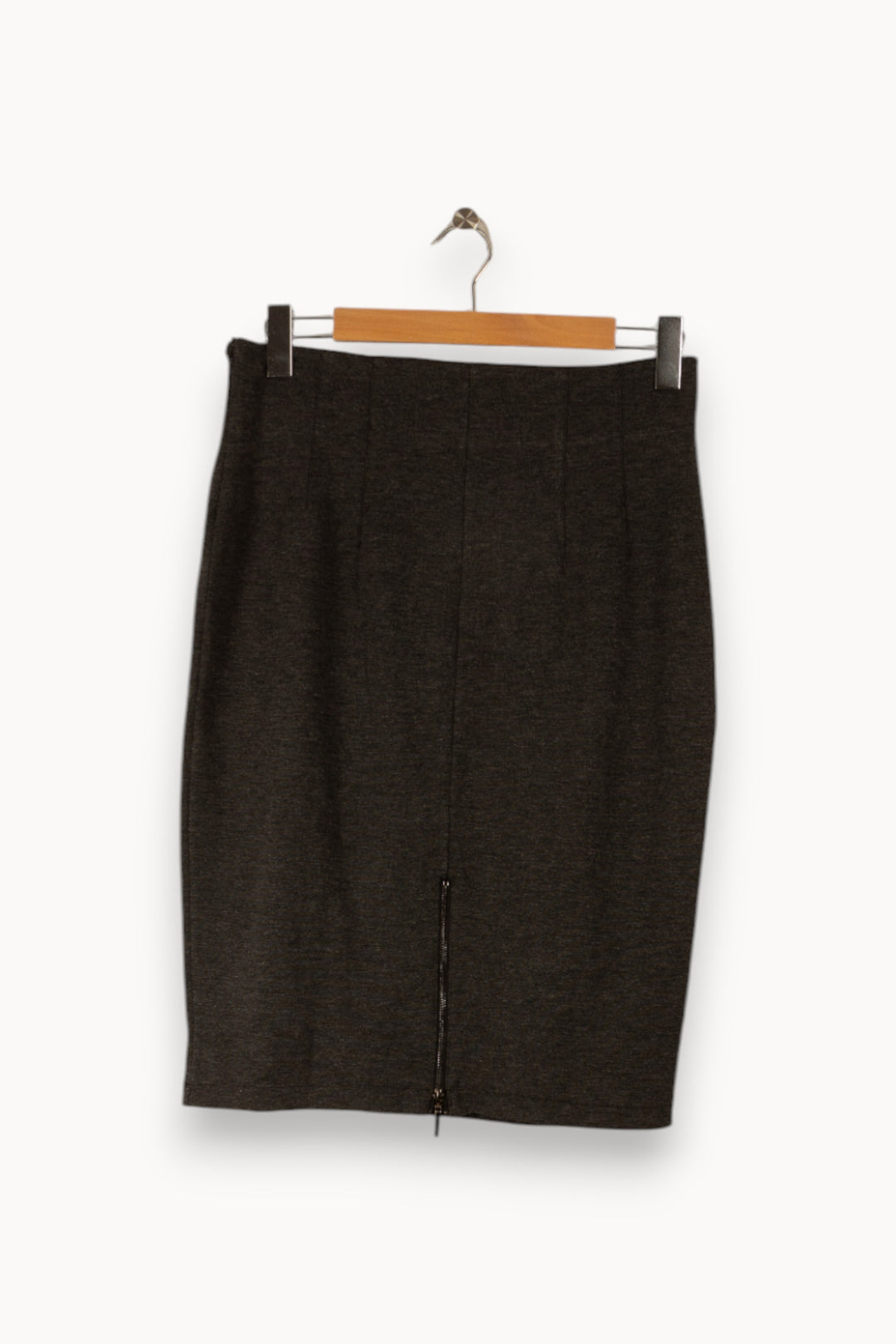 Jupe Gris - Taille L/40 de la marque La Fée Maraboutée | PARAD37620 - Vendu par Paradigme - Image 3