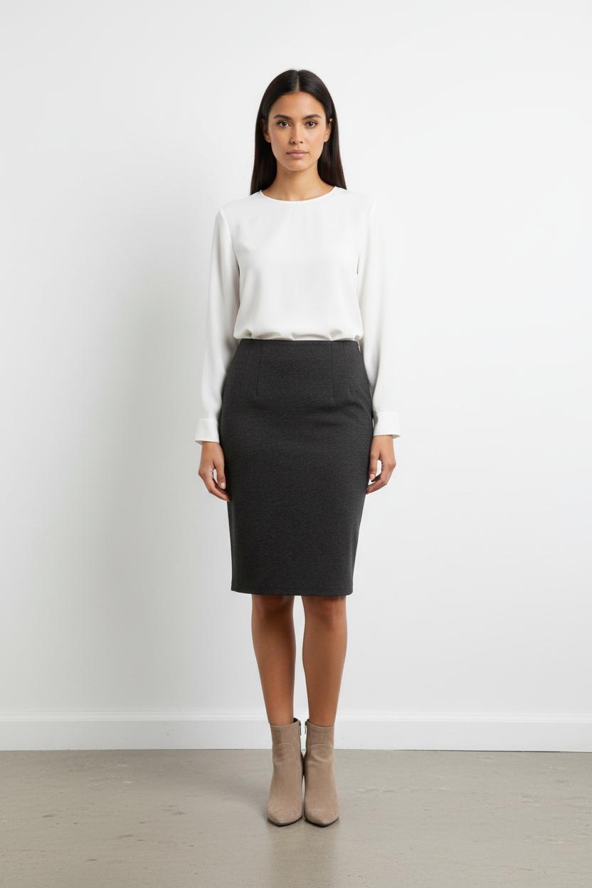 Jupe Gris - Taille L/40