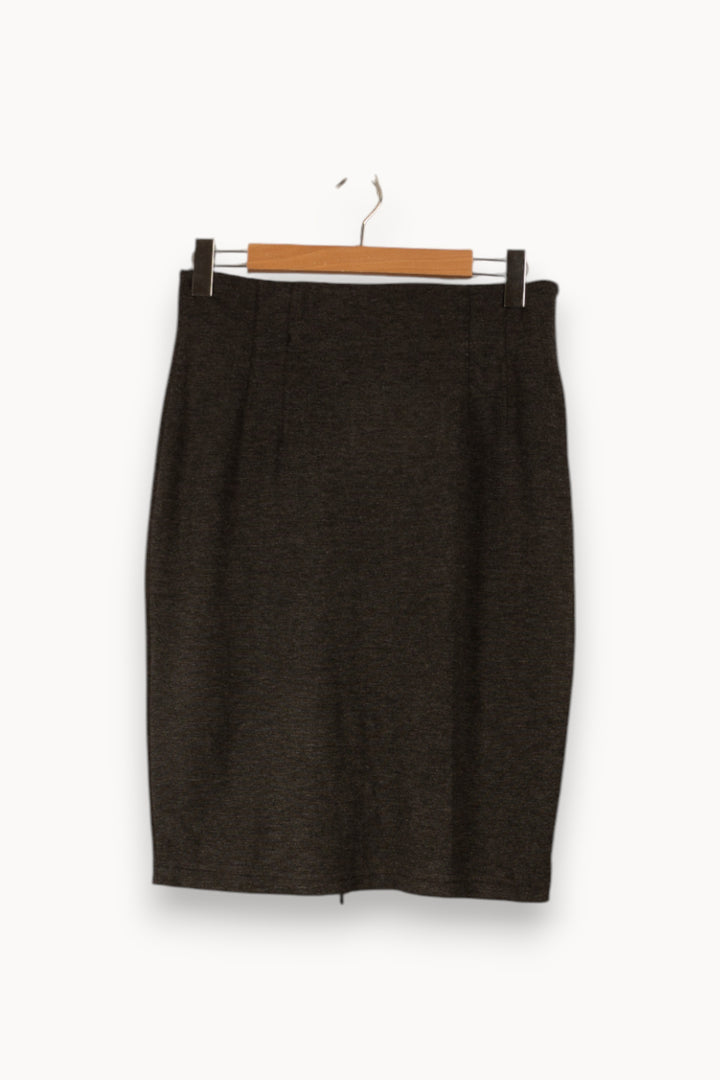 Jupe Gris - Taille L/40 de la marque La Fée Maraboutée | PARAD37620 - Vendu par Paradigme - Image 1