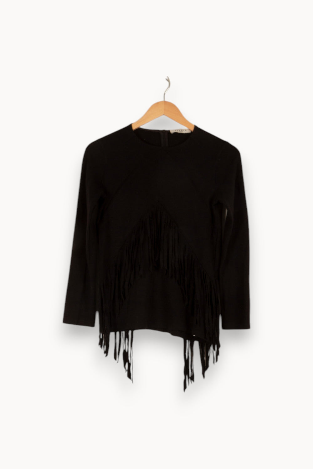 Pull Noir - Taille S/36 de la marque Sandro | PARAD37643 - Vendu par Paradigme - Image 1