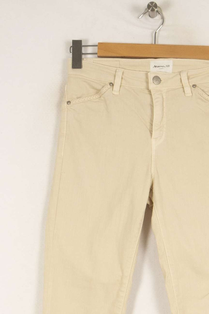 Jean Beige - Taille M/38 de la marque Maison 123 | PARAD37655 - Vendu par Paradigme - Image 2