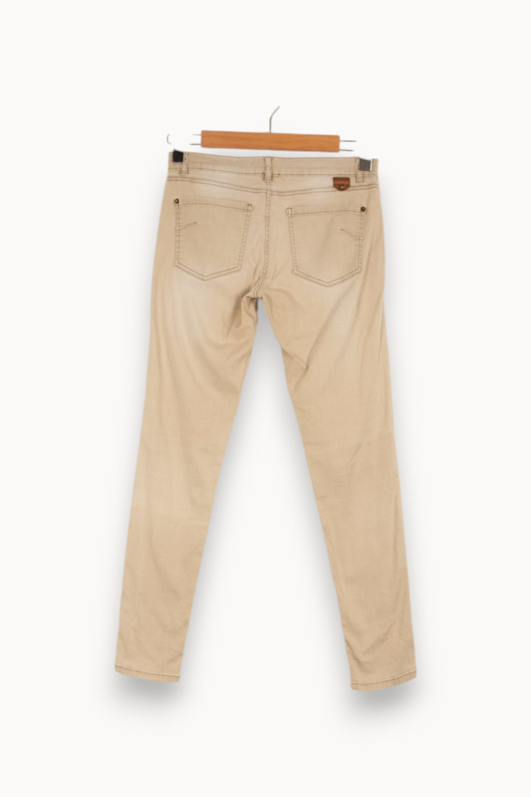 Jean Beige - Taille M/38 de la marque IKKS | PARAD37687 - Vendu par Paradigme - Image 3