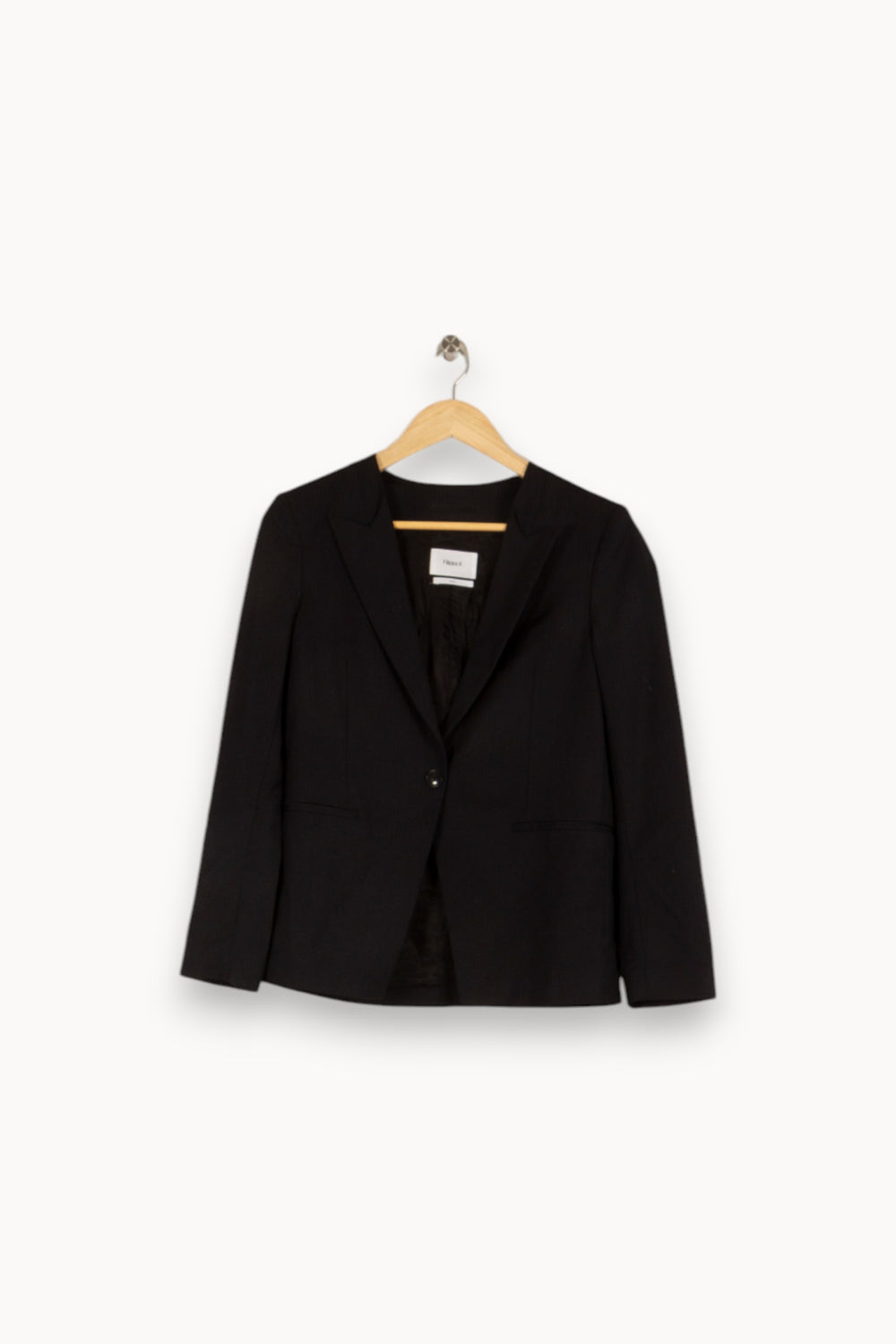 Blazer noir - Taille S/36 de la marque Filippa K | PARAD37720 - Vendu par Paradigme - Image 1