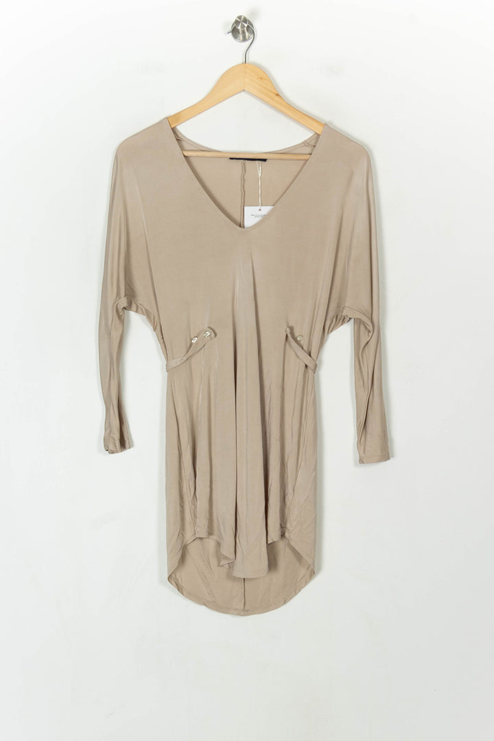 Robe Beige - Taille S/36 de la marque Filippa K | PARAD37739 - Vendu par Paradigme - Image 2