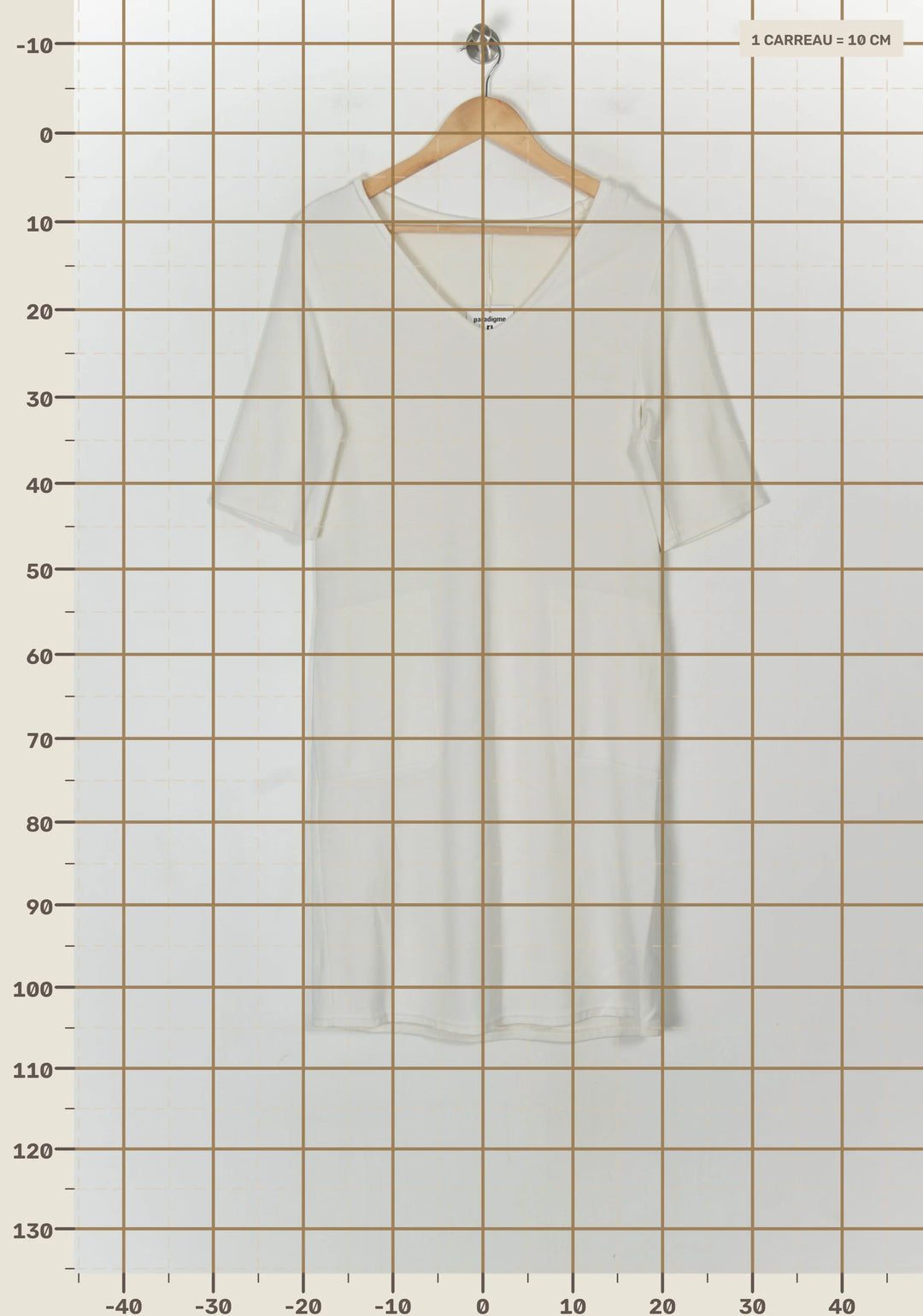 Robe Blanche - Taille M/38 de la marque Filippa K | PARAD37746 - Vendu par Paradigme - Image 4