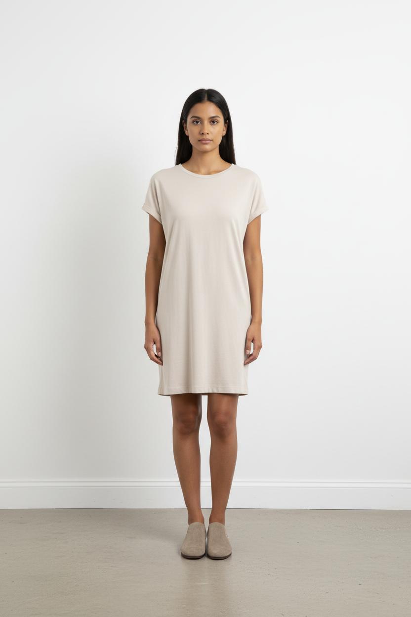 Robe courte beige - Taille S/36