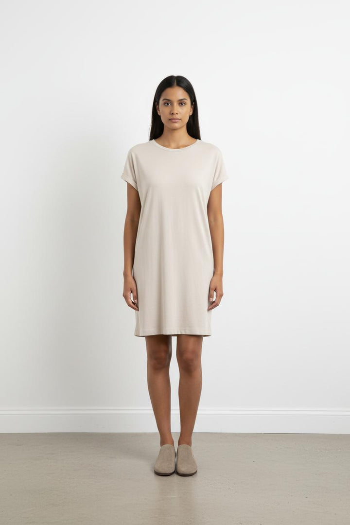 Robe courte beige - Taille S/36