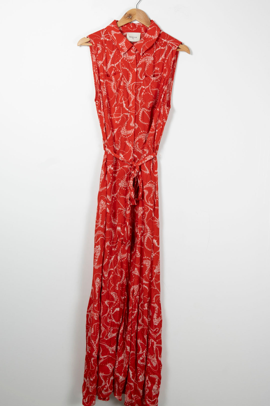 Robe rouge à motif - Taille L/40 de la marque Bérénice | PARAD37754 - Vendu par Paradigme - Image 2