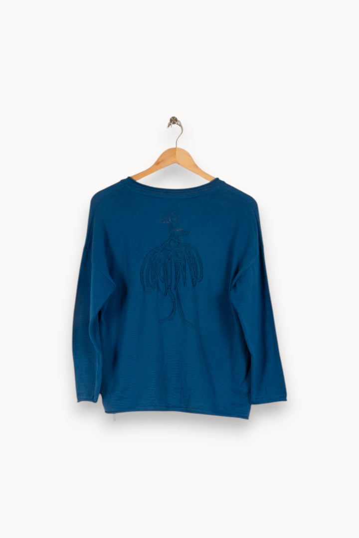 Pull bleu - Taille M/38 de la marque One Step | PARAD37773 - Vendu par Paradigme - Image 3