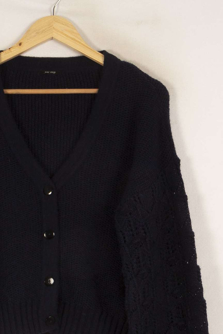 Cardigan bleu - Taille M/38 de la marque One Step | PARAD37774 - Vendu par Paradigme - Image 2
