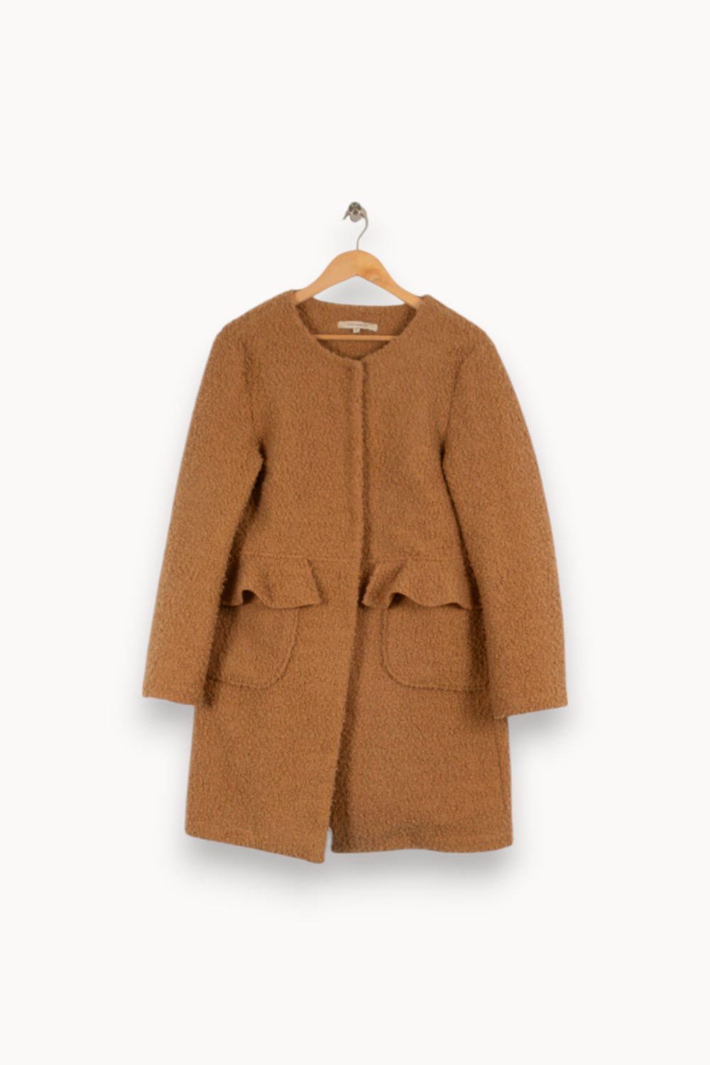 Manteau beige - Taille M/38 de la marque La Fée Maraboutée | PARAD37775 - Vendu par Paradigme - Image 1