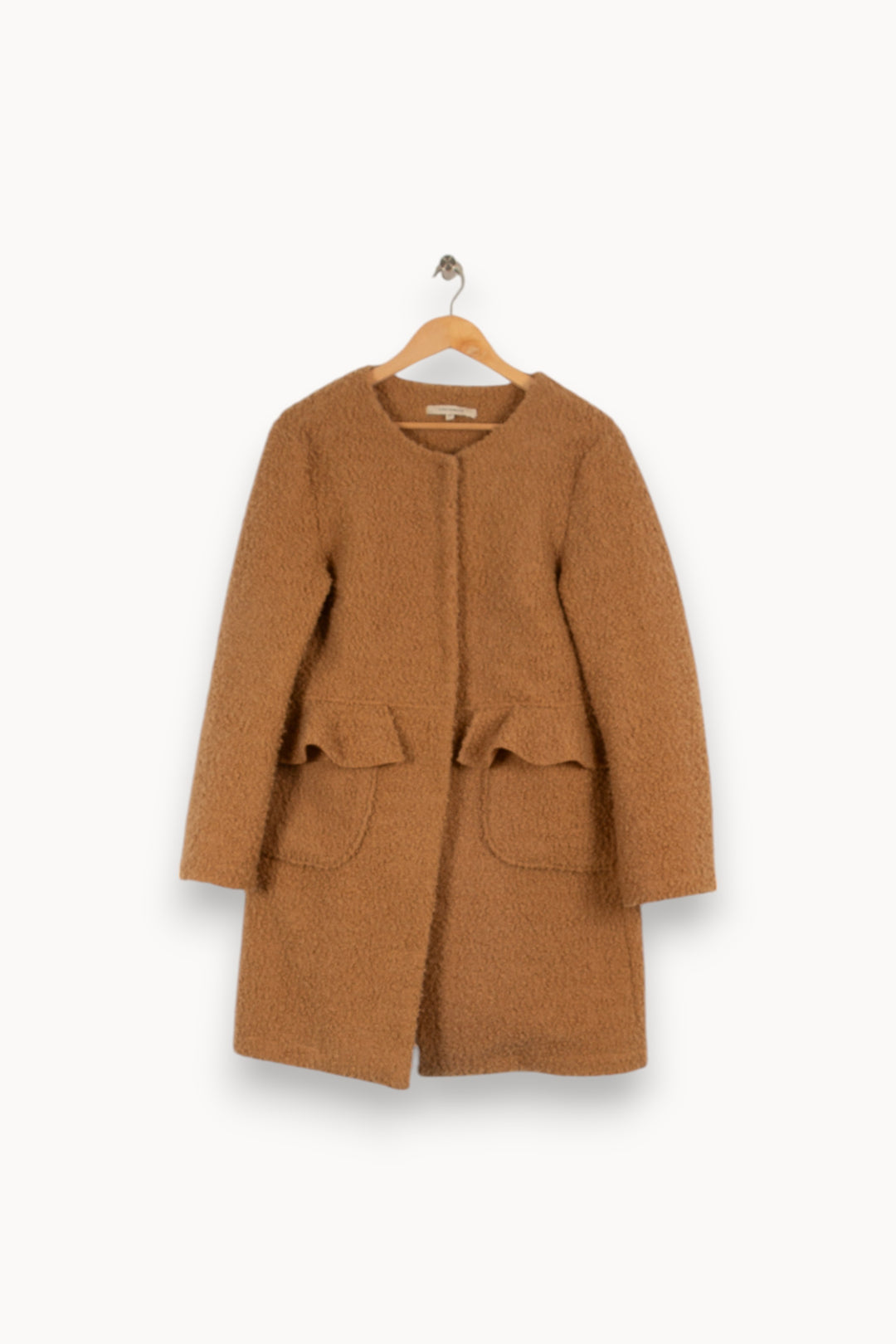 Manteau beige - Taille M/38 de la marque La Fée Maraboutée | PARAD37775 - Vendu par Paradigme - Image 1