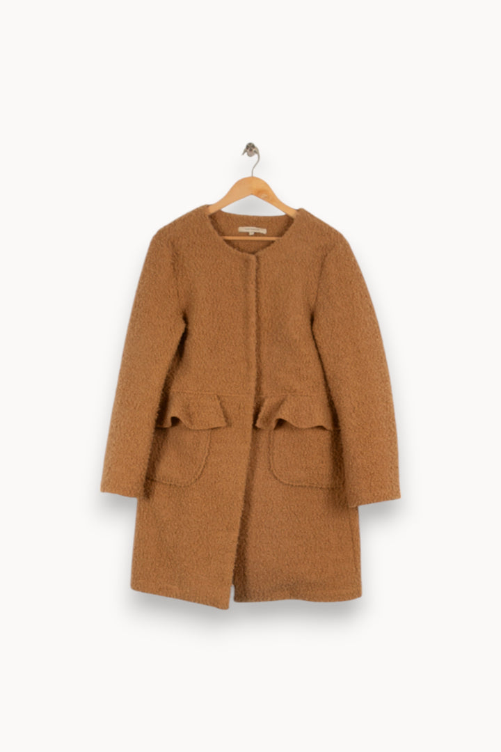 Manteau beige - Taille M/38 de la marque La Fée Maraboutée | PARAD37775 - Vendu par Paradigme - Image 1