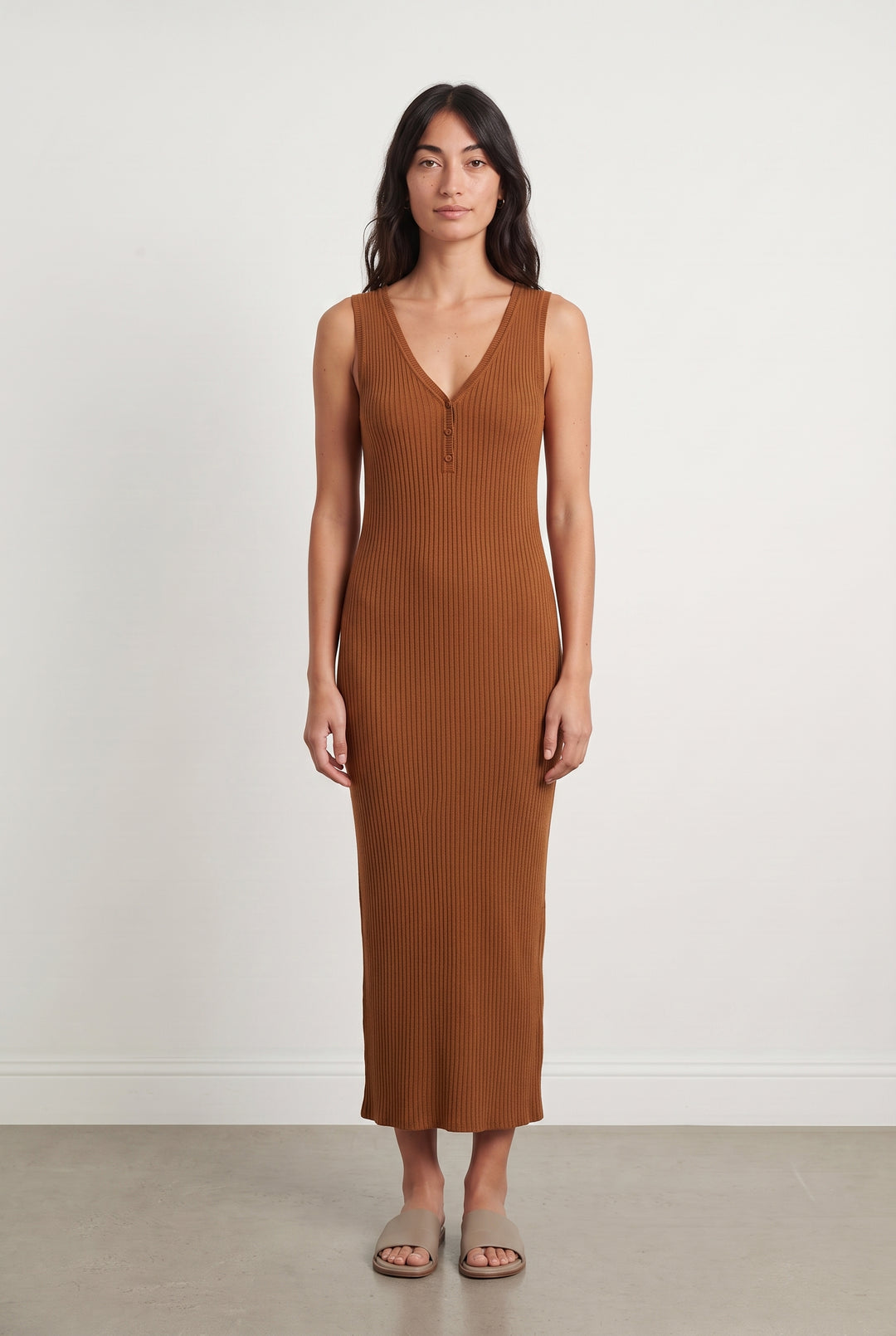 Robe Marron - Taille S/36 de la marque Sessùn | PARAD37778 - Vendu par Paradigme - Image 1