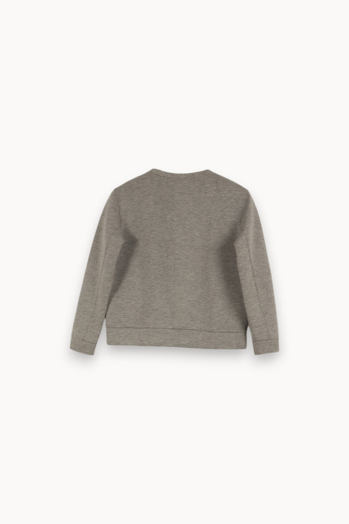 Pull gris - Taille S/36 de la marque Maje | PARAD37783 - Vendu par Paradigme - Image 3