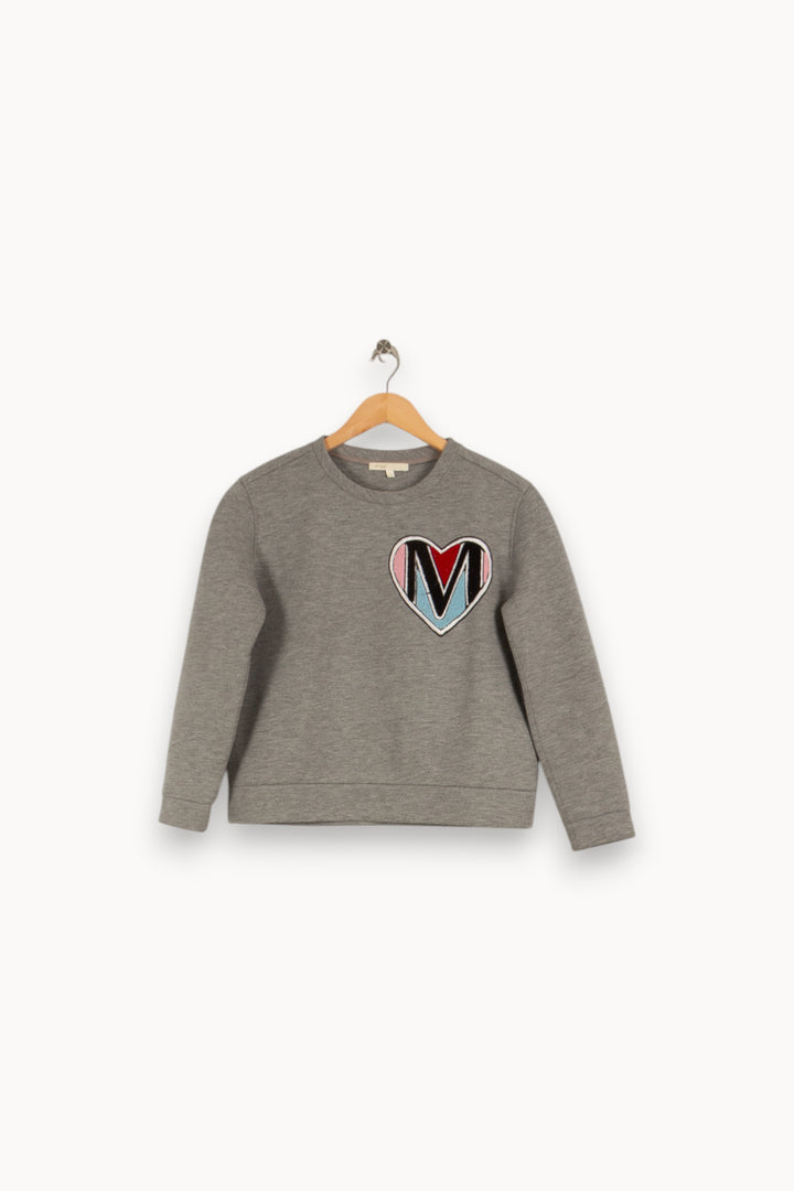 Pull gris - Taille S/36 de la marque Maje | PARAD37783 - Vendu par Paradigme - Image 1