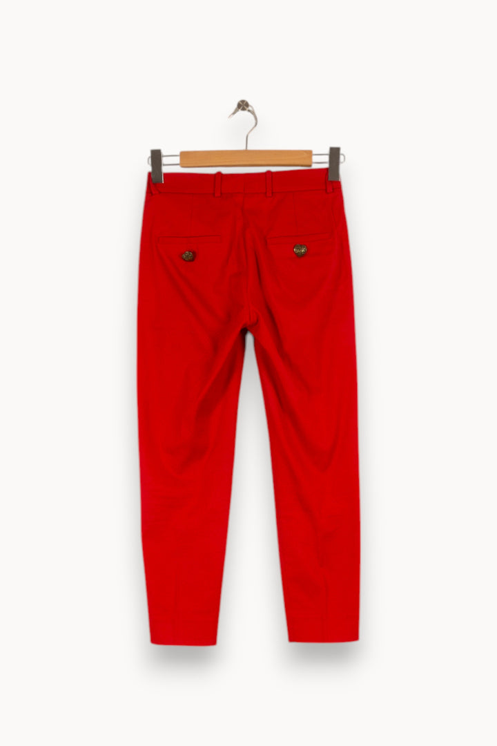 Pantalon Rouge - Taille XXS/32 de la marque The Kooples | PARAD37792 - Vendu par Paradigme - Image 3